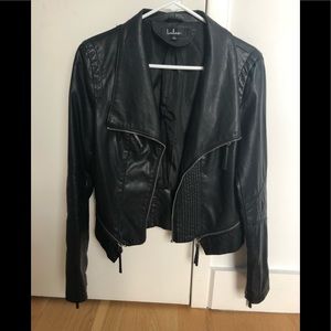 Vegan leather jacket